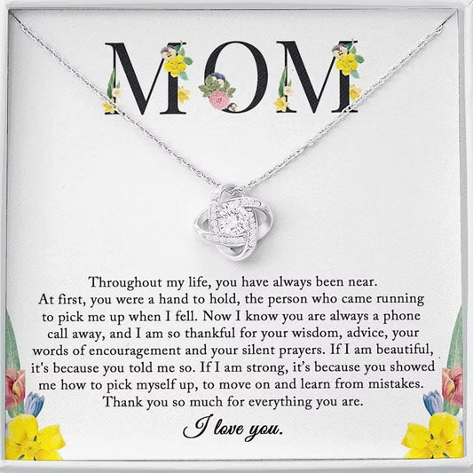 I Love You Mom Necklace