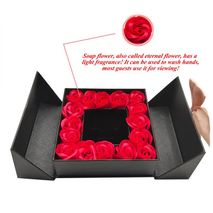 Solara Necklace with Eternal Rose Gift Box